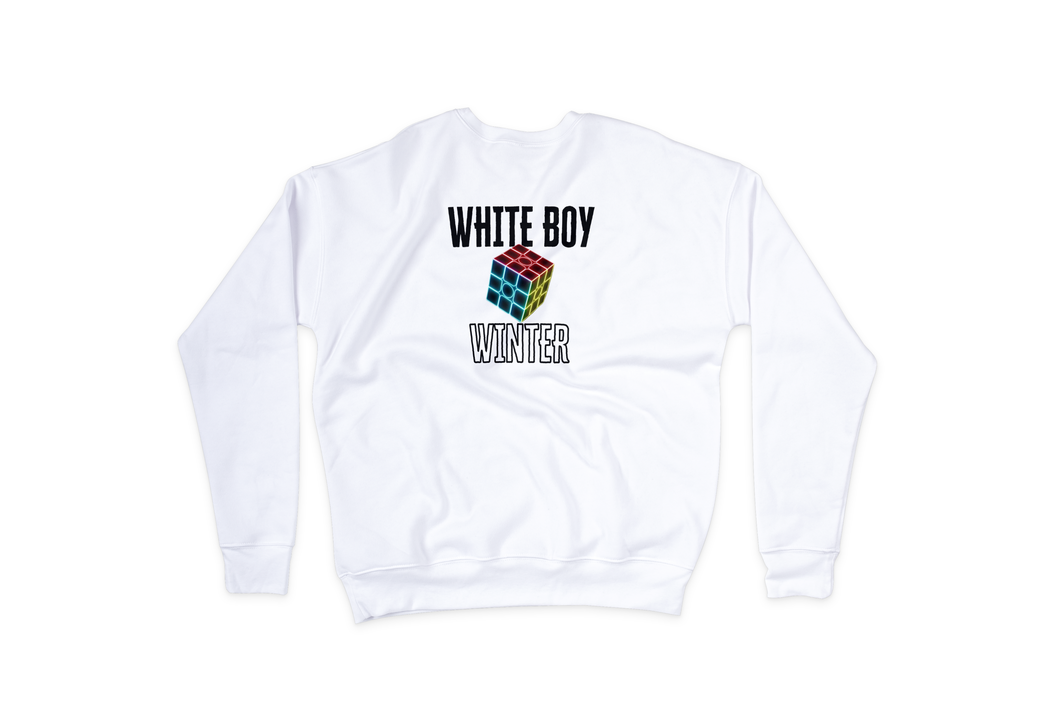 WHITE BOY WINTER CREWNECK