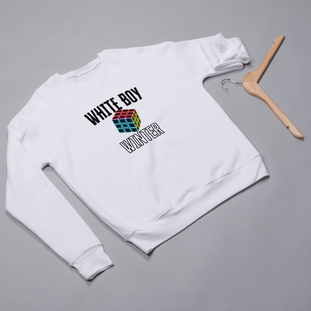 WHITE BOY WINTER CREWNECK